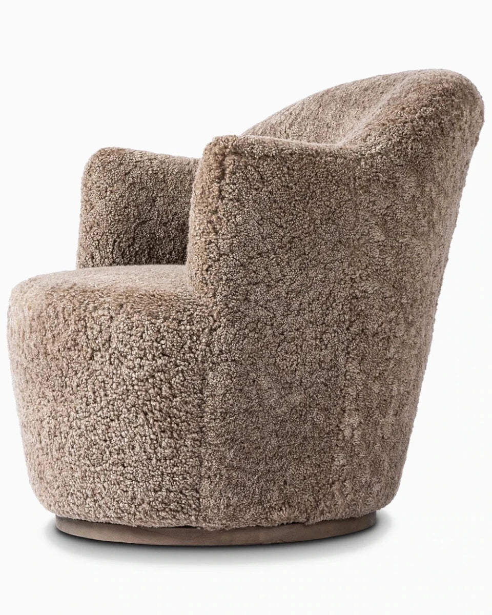 Taupe Shearling