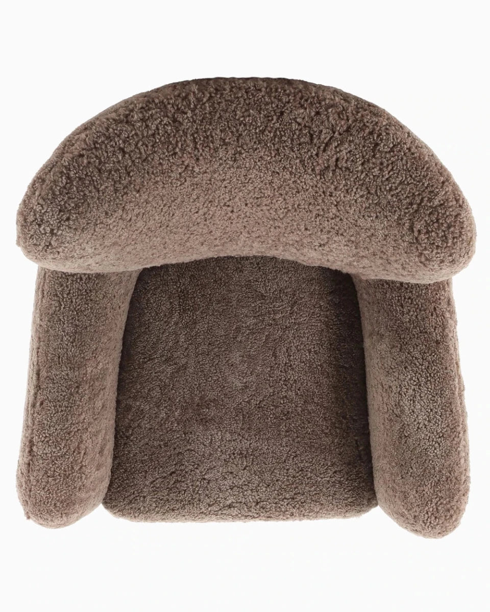 Taupe Shearling