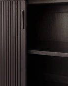 Teak Off Black / Two Door (66")