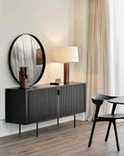 Teak Off Black / Two Door (66")
