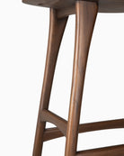 Brown Teak / No Cushion / Bar Height (32")