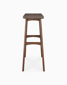 Brown Teak / No Cushion / Bar Height (32")