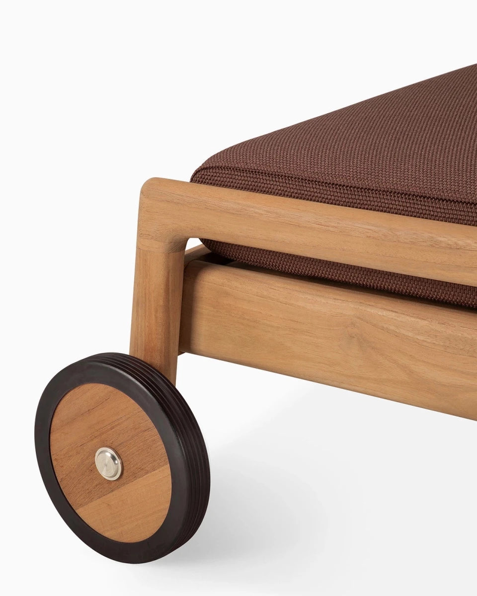 Teak / Burgundy