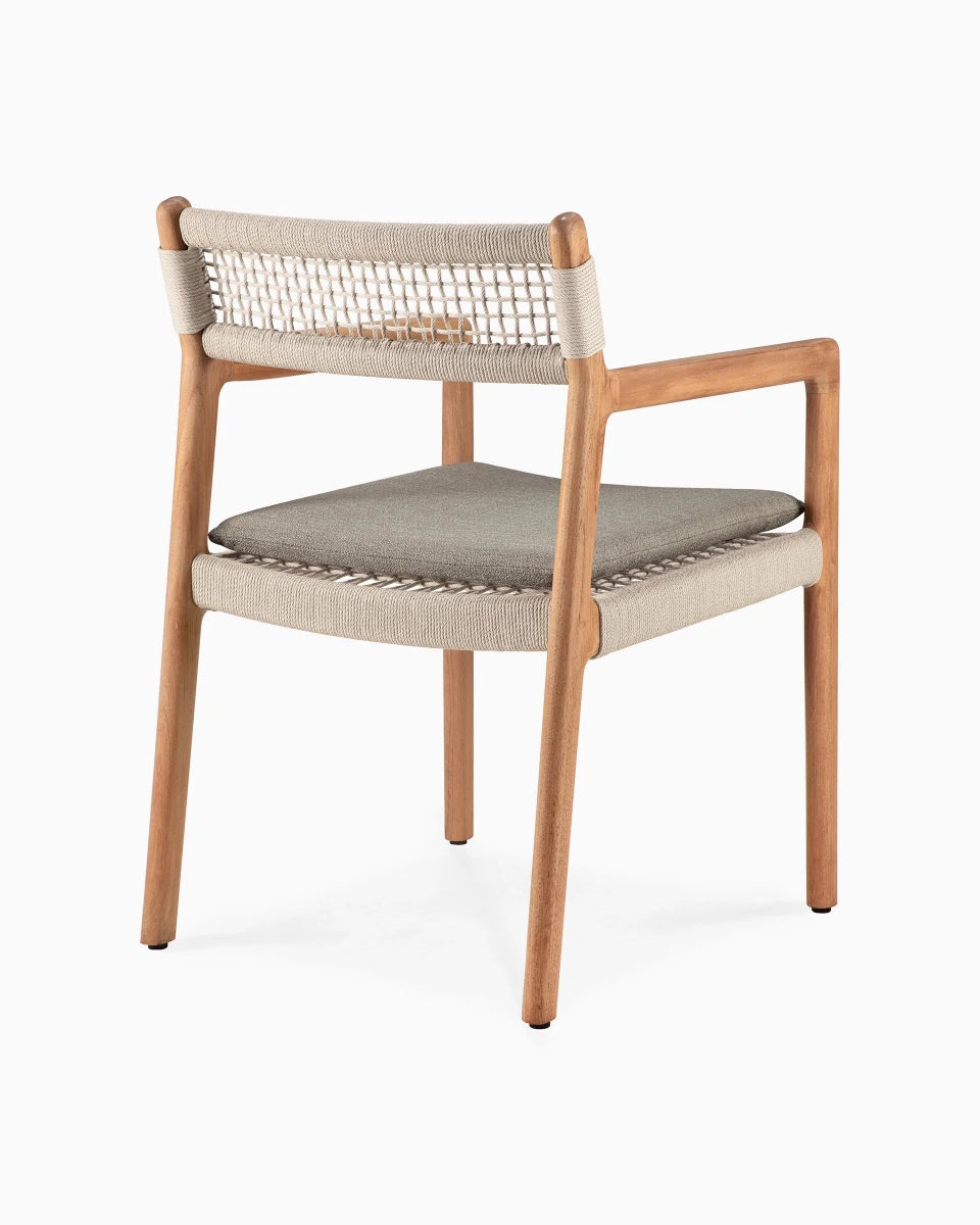 Teak & Beige Cord / Silt