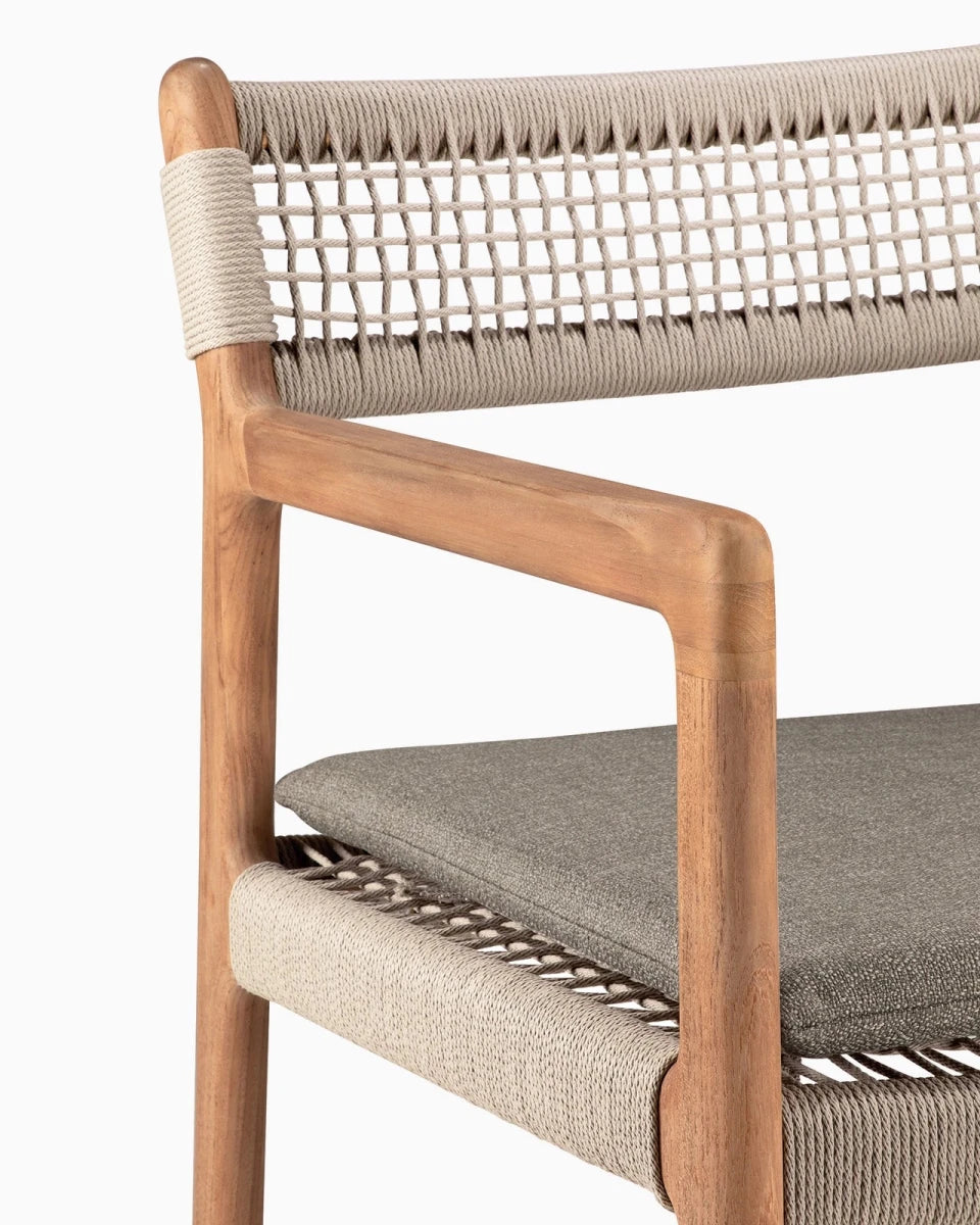 Teak & Beige Cord / Silt