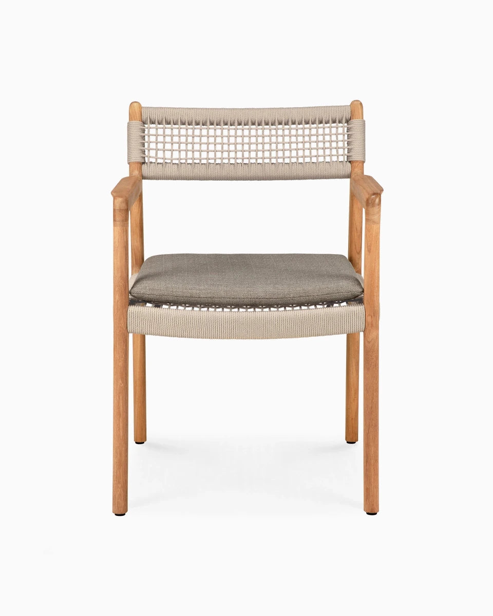 Teak & Beige Cord / Silt