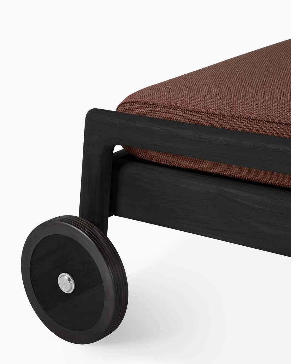 Black Teak / Burgundy