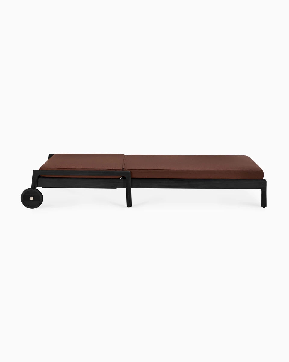 Black Teak / Burgundy