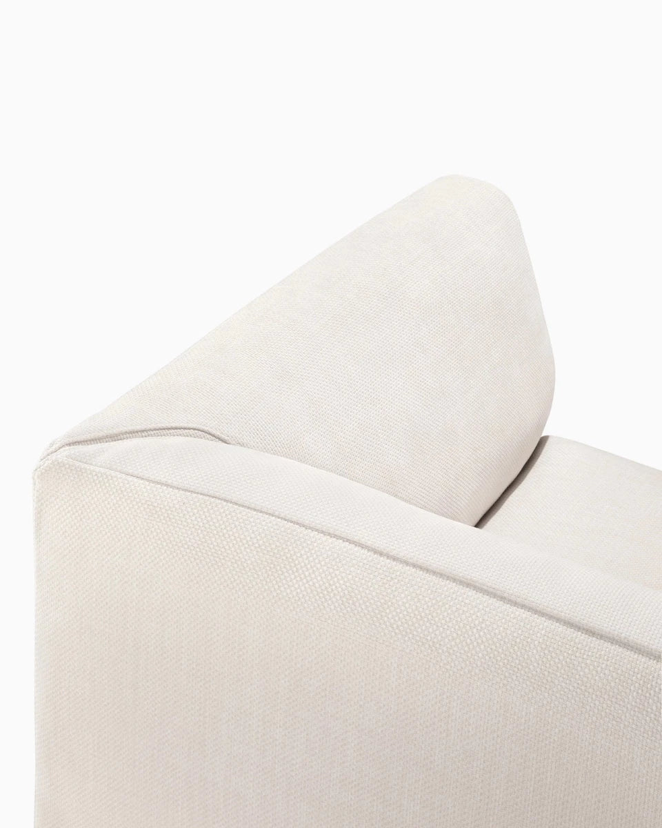 White / End Seater (Left Arm)