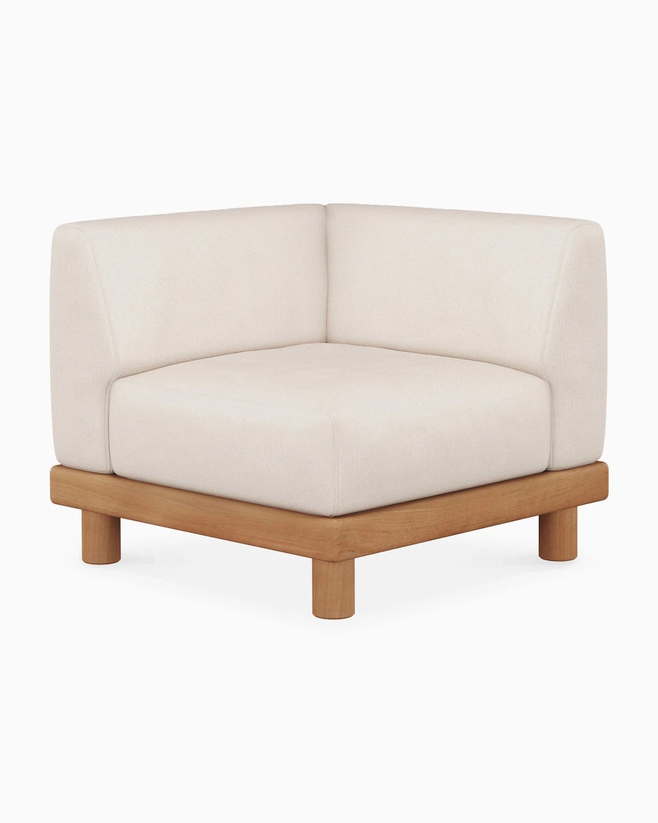 White / End Seater (Left Arm)