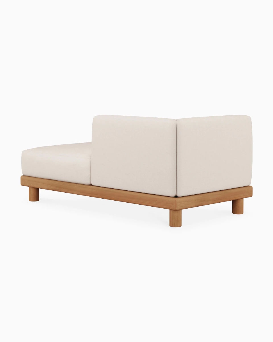 White / Daybed (Left Arm)