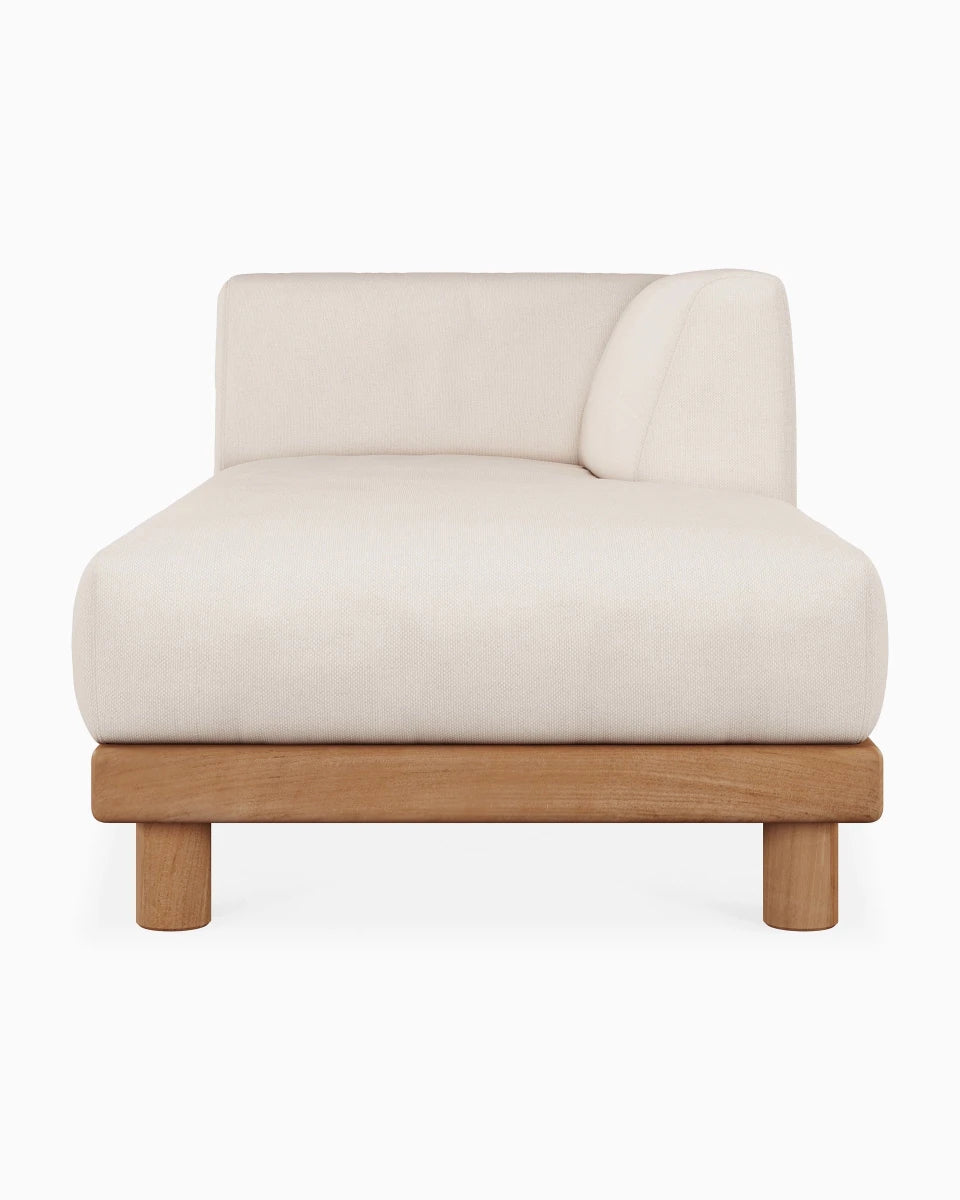 White / Daybed (Left Arm)