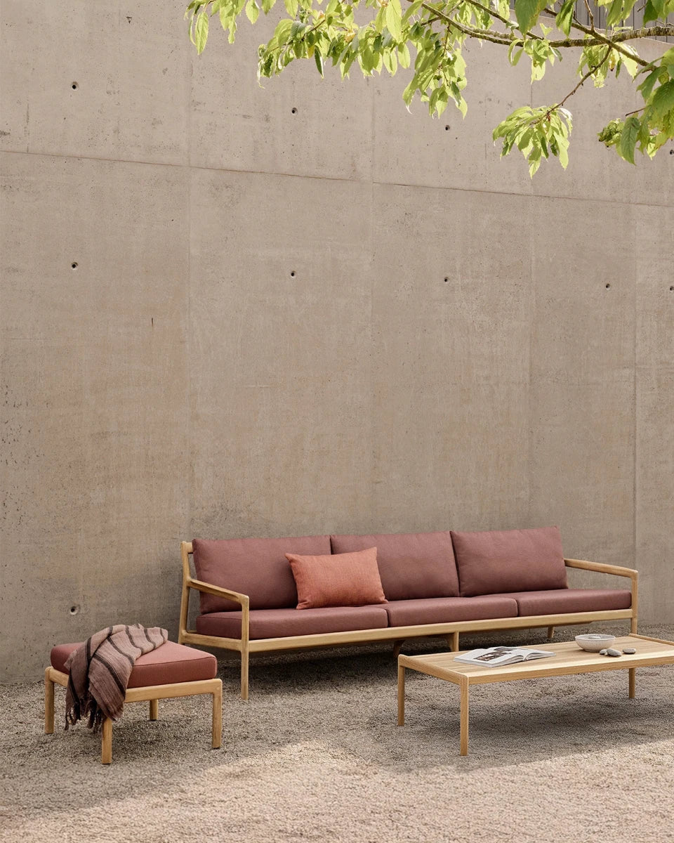 Teak / Burgundy