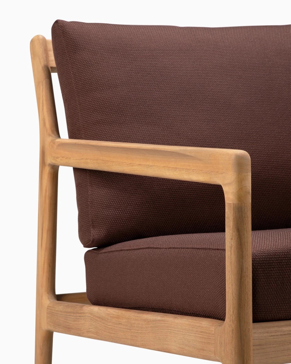 Teak / Burgundy
