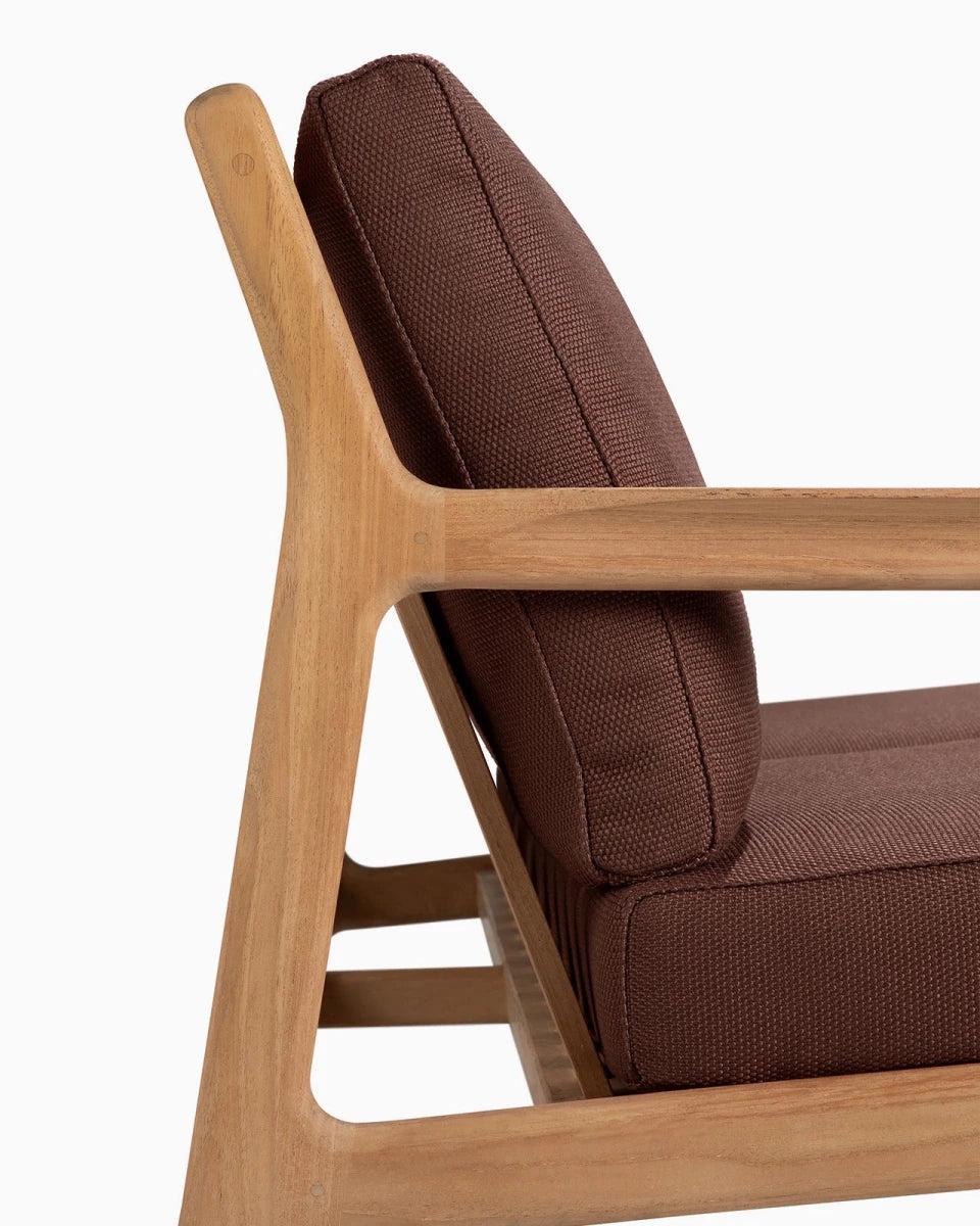 Teak / Burgundy