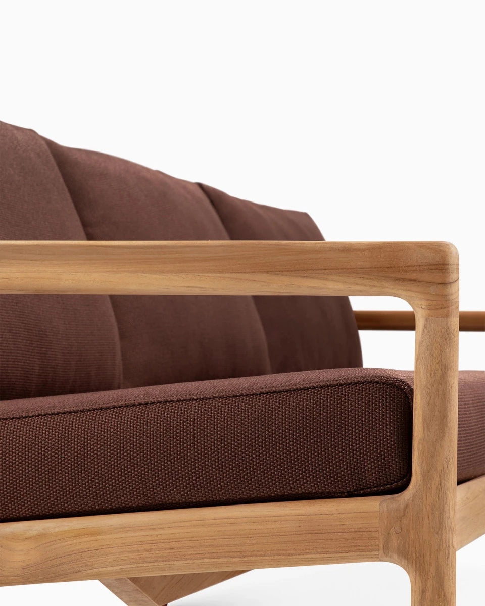 Teak / Burgundy