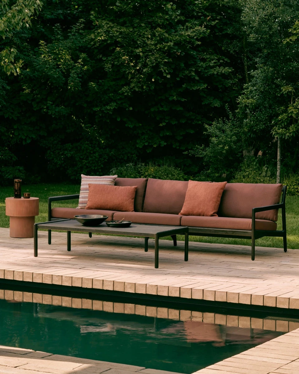 Black Teak / Burgundy