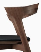 Brown Teak / Black Leather