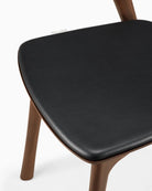 Brown Teak / Black Leather