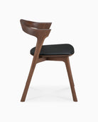 Brown Teak / Black Leather