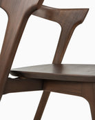 Brown Teak / No Cushion