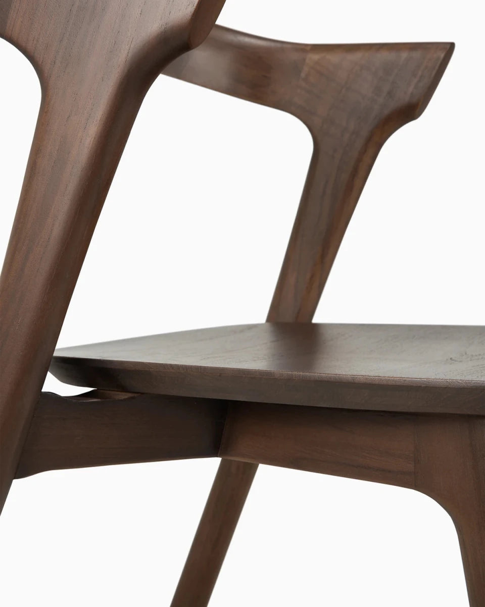 Brown Teak / No Cushion