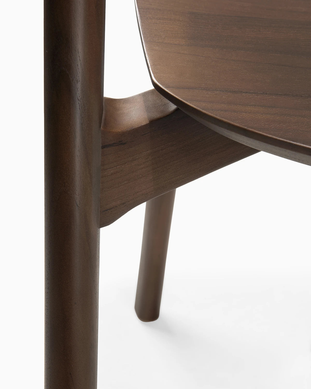 Brown Teak / No Cushion