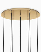Burnished Brass / Organic Glass