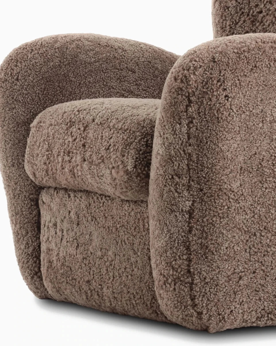 Taupe Shearling