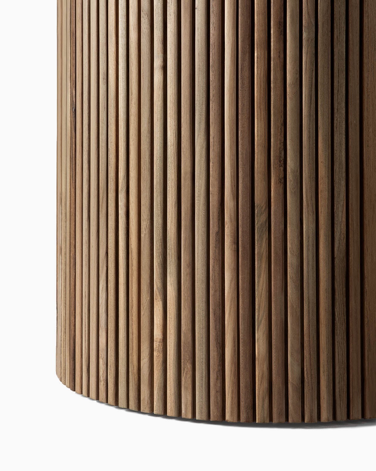 Concrete and Reclaimed Teak