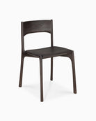 Dark Brown Teak / Without Armrest
