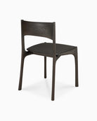 Dark Brown Teak / Without Armrest