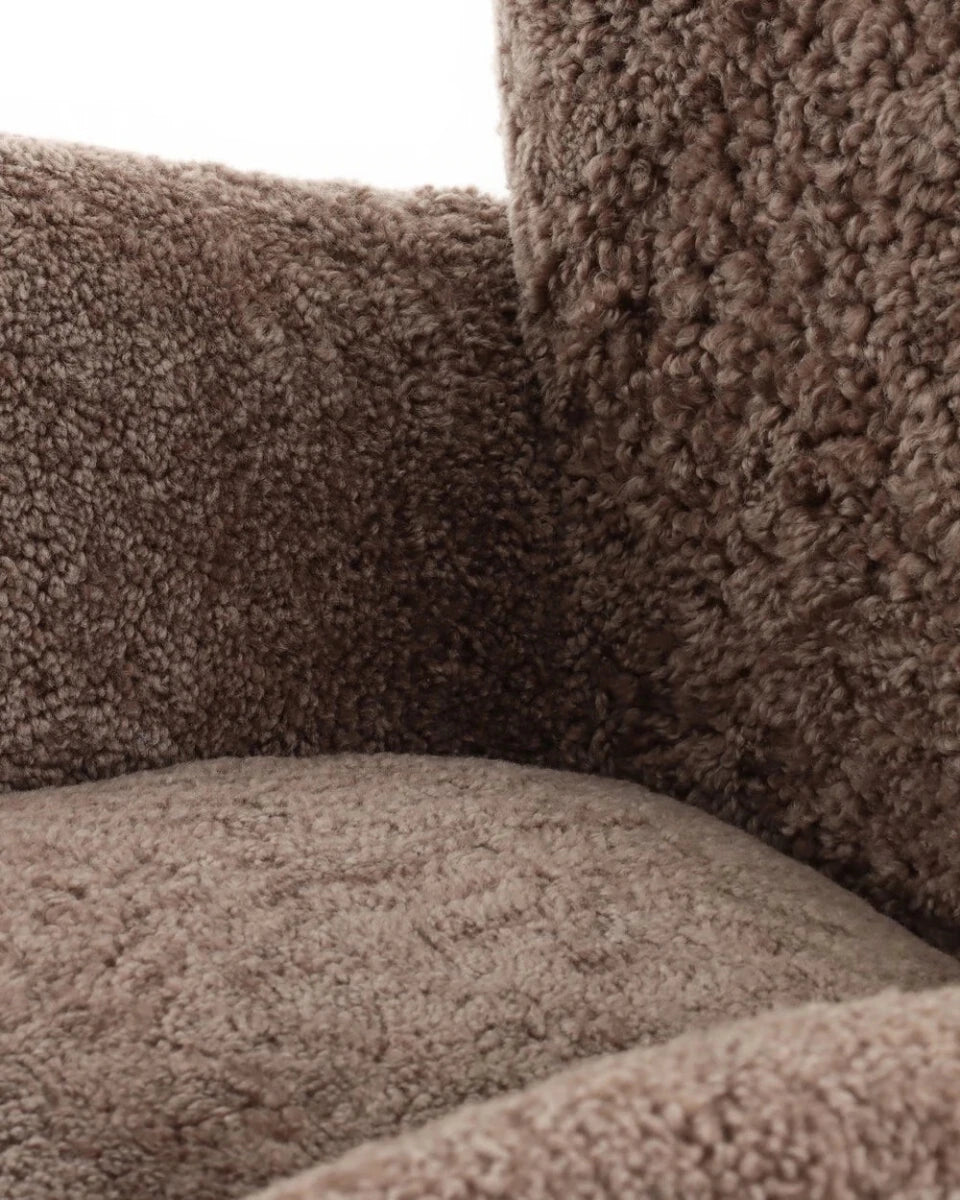 Taupe Shearling