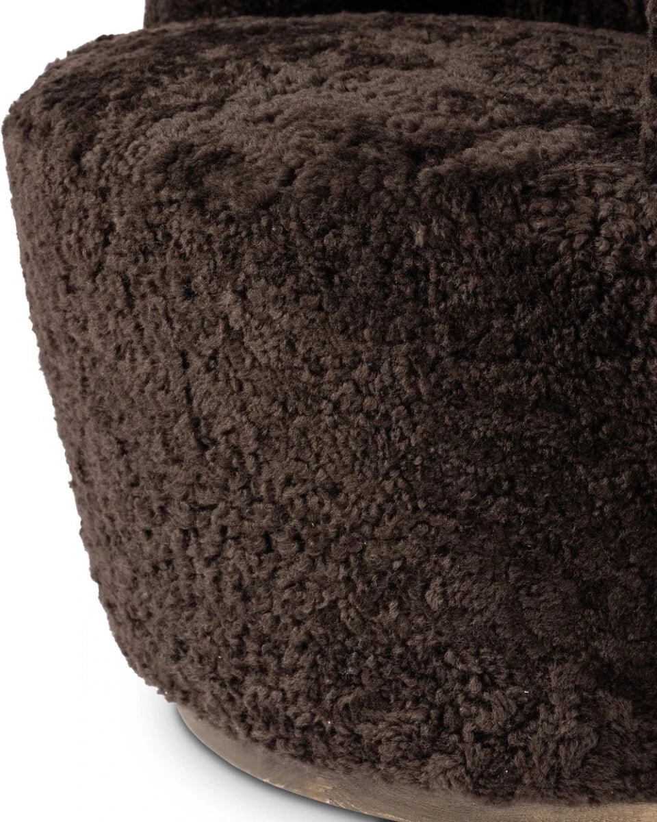 Cocoa Shearling