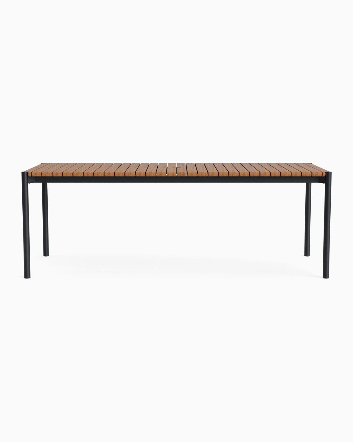 Teak / 86" Length | Seats 8