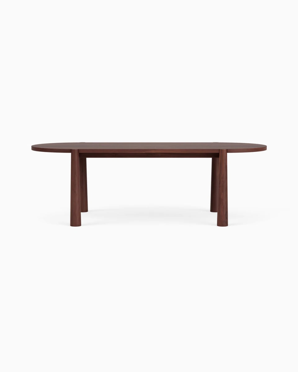 Brown Oak / 96" length | Seats 6