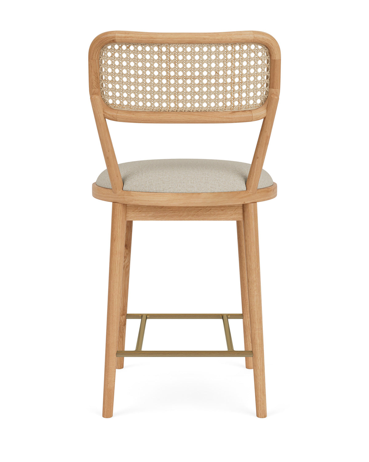 Flax Linen / White Oak / Counter (24" Height)