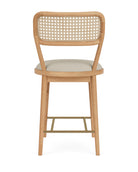 Flax Linen / White Oak / Counter (24" Height)