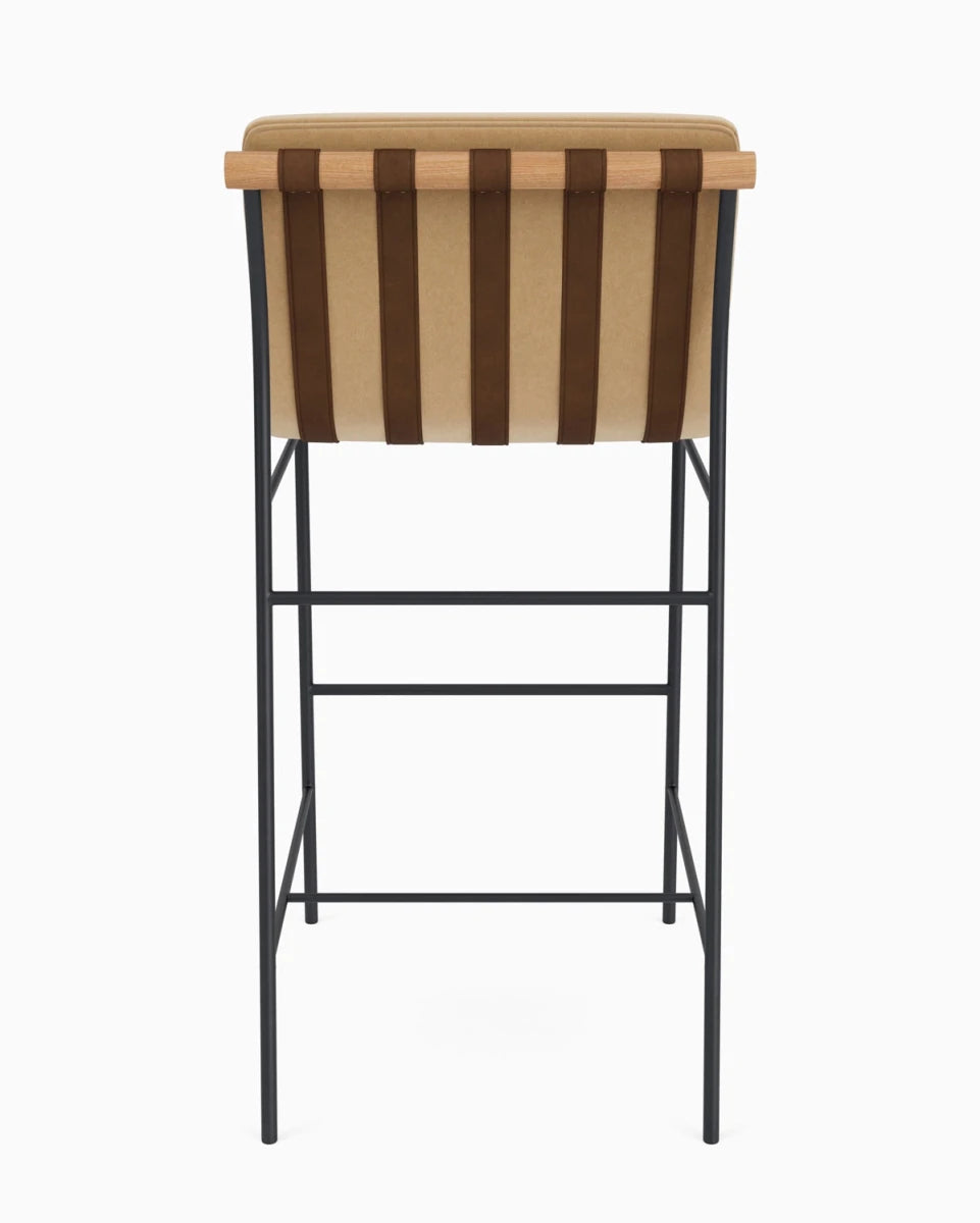 Caramel Velvet / White Oak / Bar (30" Height)