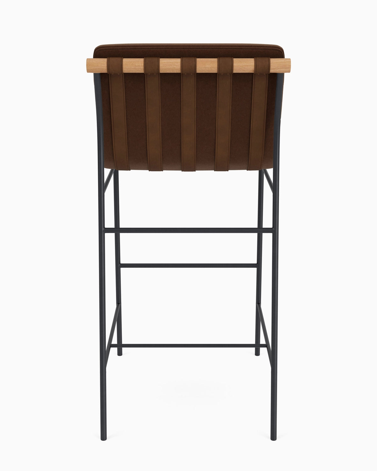 Cognac Velvet / White Oak / Bar (30" Height)