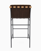 Heritage Plaid / Maple Leather Straps / White Oak / Bar (30" Height)