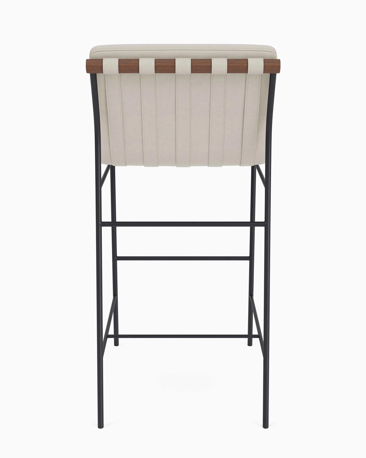 Pearl Leather / Walnut / Bar (30" Height)