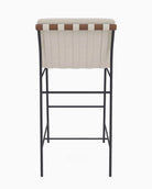 Pearl Leather / Walnut / Bar (30" Height)