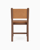 Saddle Leather Seat / Saddle Leather Back / Walnut Frame