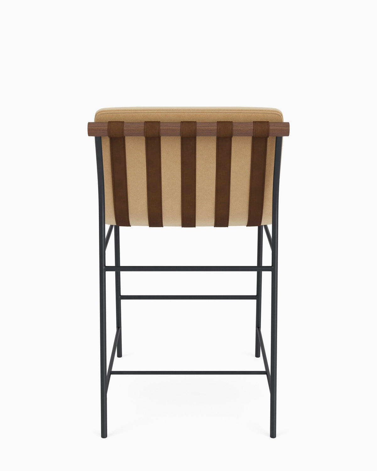 Caramel Velvet / Walnut / Counter (24" Height)