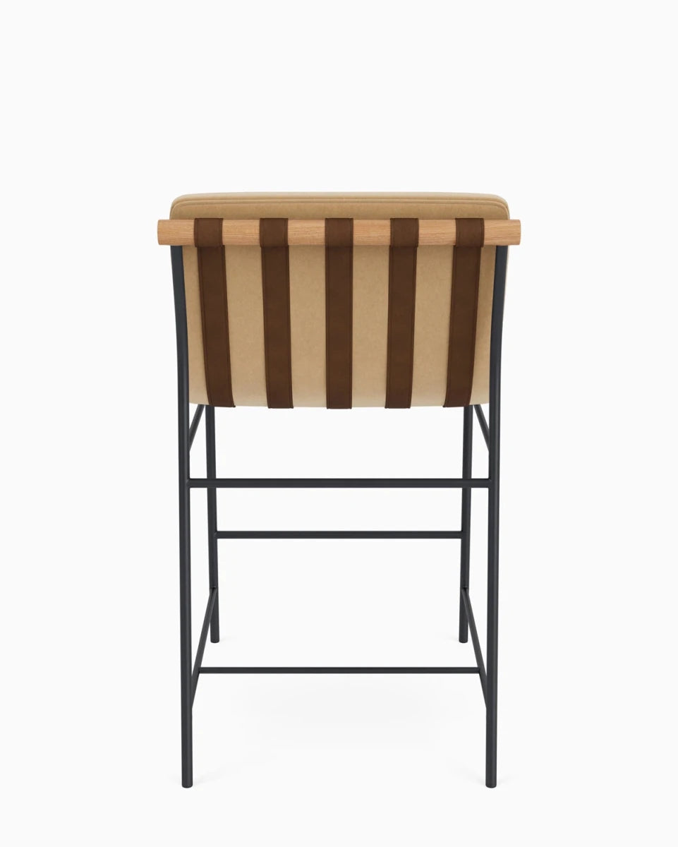 Caramel Velvet / White Oak / Counter (24" Height)