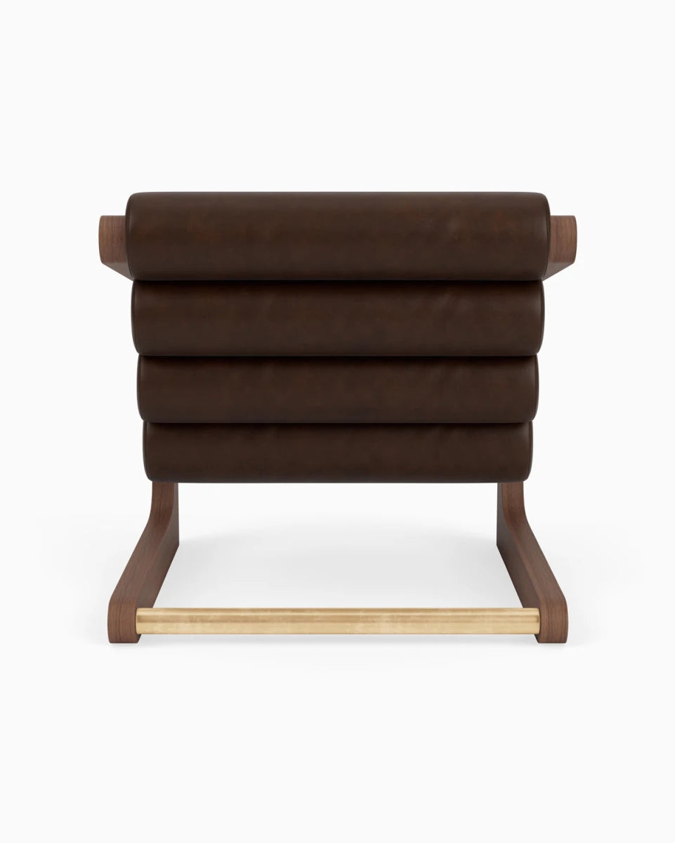 Maple Leather / Walnut Frame