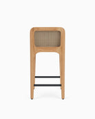 White Oak Frame / Cognac Velvet Seat