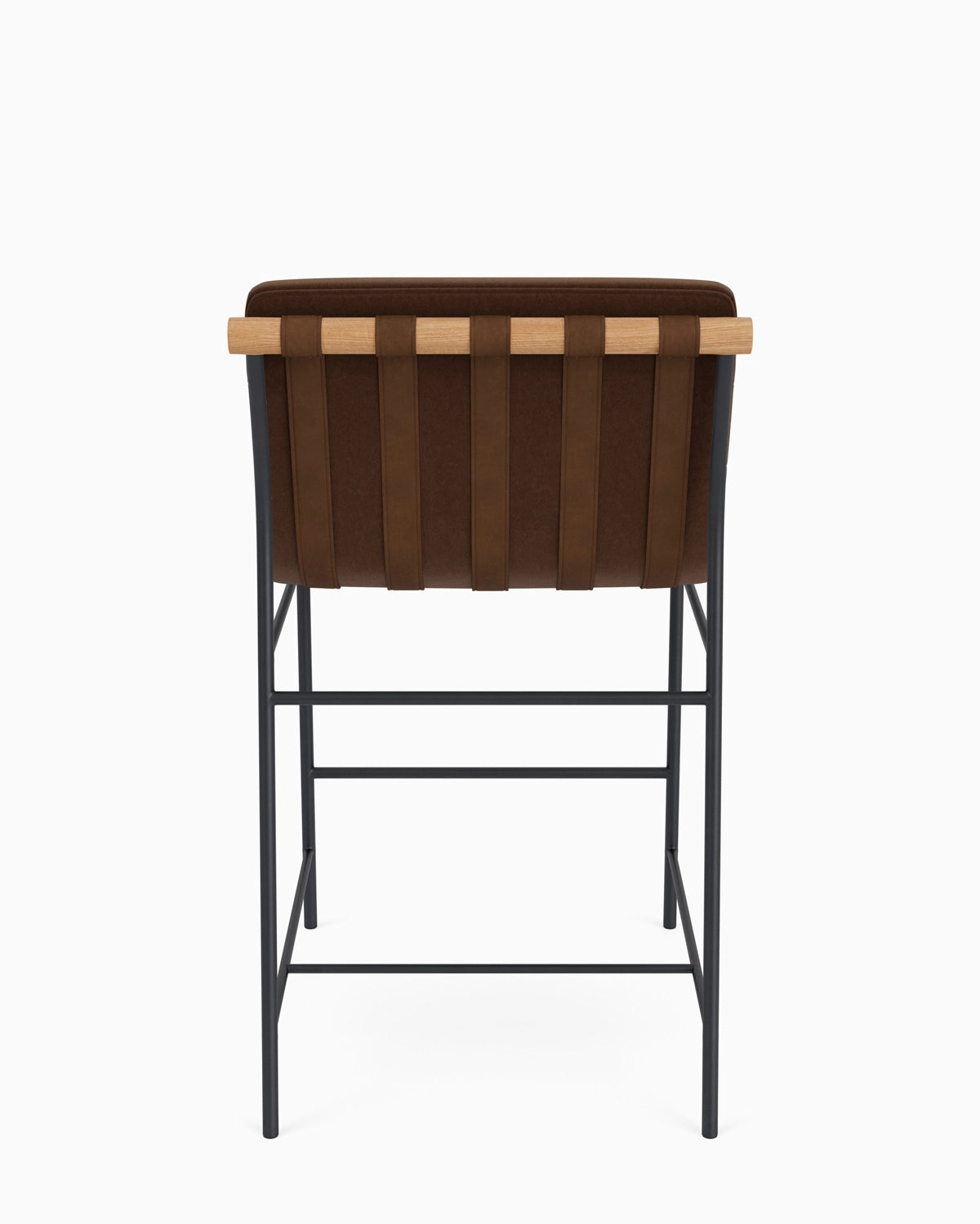 Cognac Velvet / White Oak / Counter (24" Height)