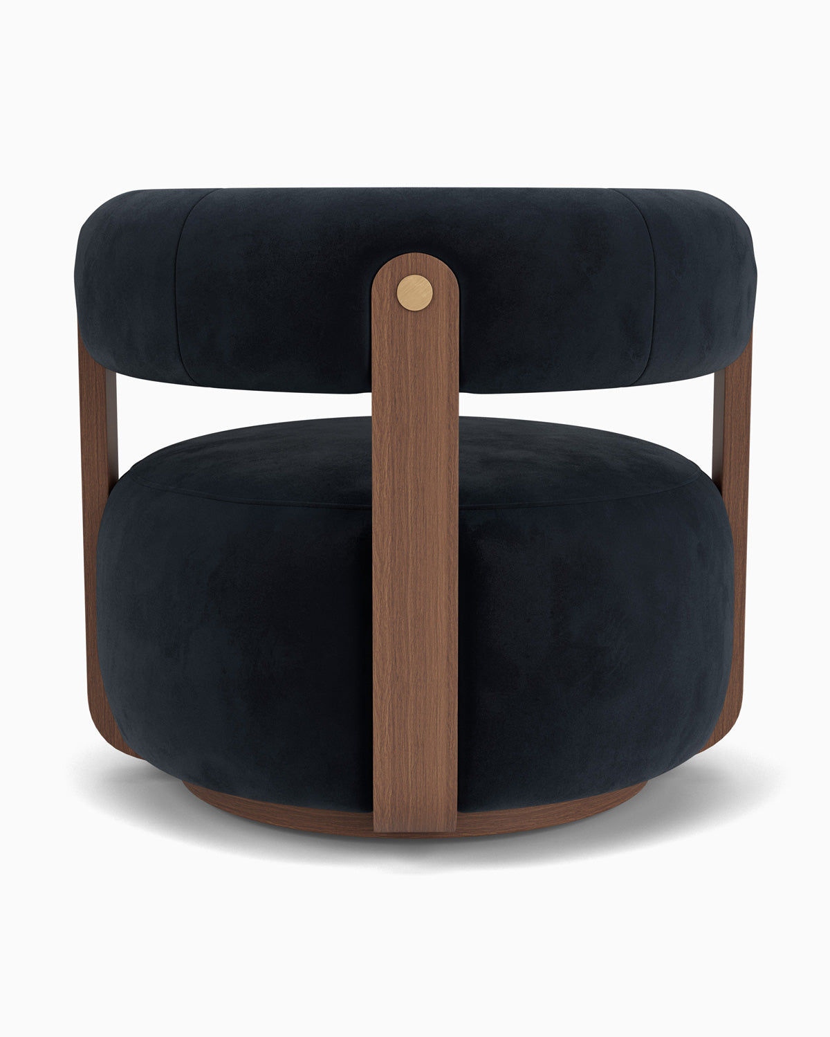 Ebony Velvet / Walnut Frame